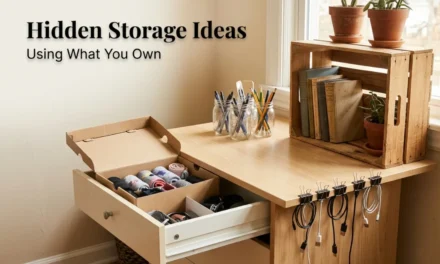 10 Storage Solutions Using Items You Already Own (No Shopping Required)