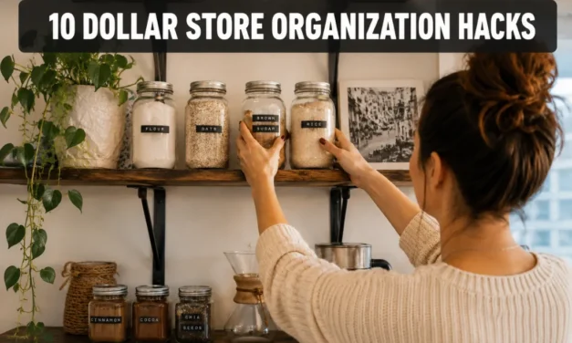 10 Dollar Store Organization Hacks That Actually Work