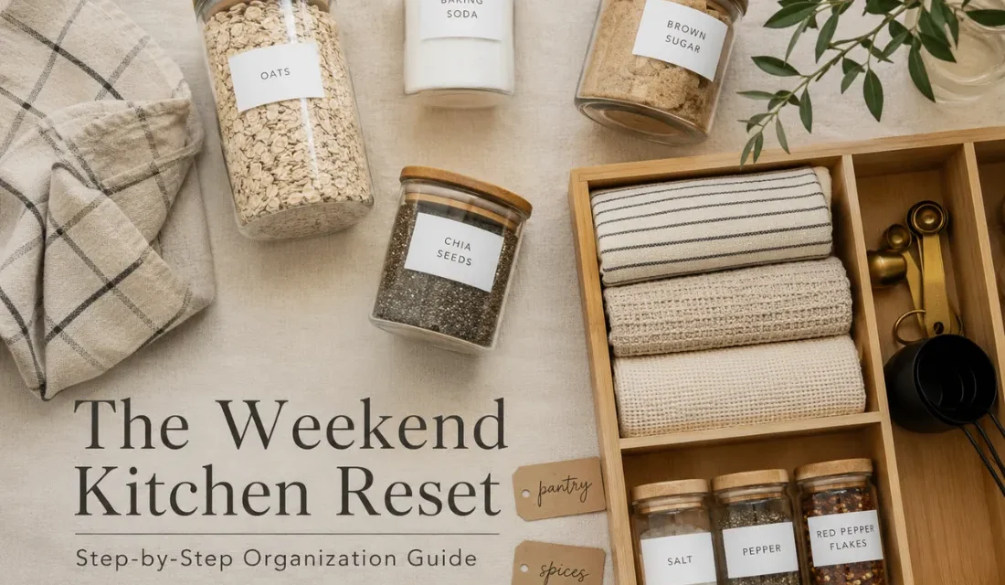 How I Organized My Entire Kitchen in One Weekend (And Why I Waited So Long)