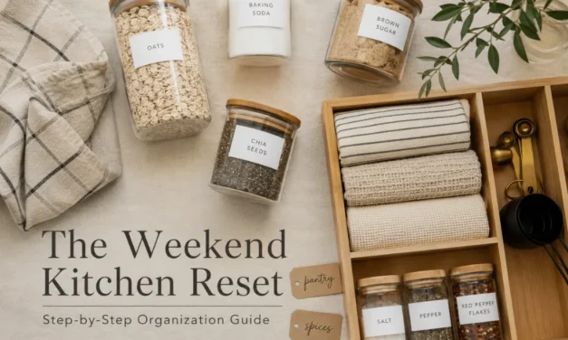 How I Organized My Entire Kitchen in One Weekend (And Why I Waited So Long)