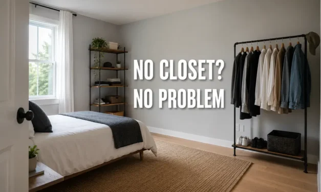How to Create Storage in a Bedroom With No Built-Ins