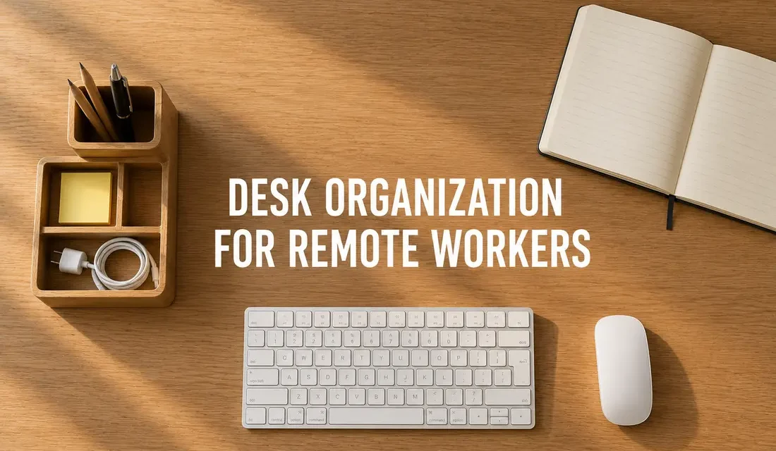 8 Desk Organization Hacks Every Remote Worker Needs