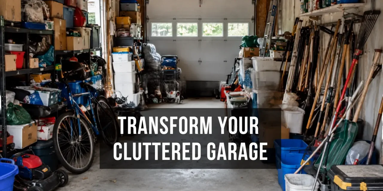 Transforming a Cluttered Garage: A 3-Day Challenge