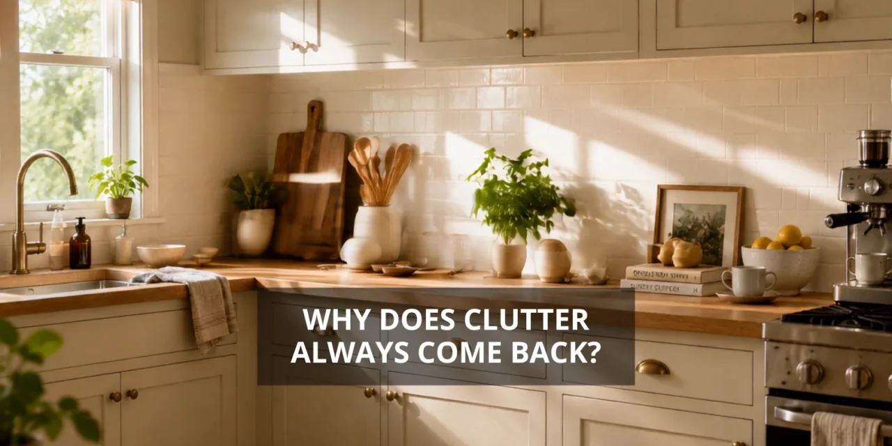 Why Clutter Comes Back Again (And How to Stop It)