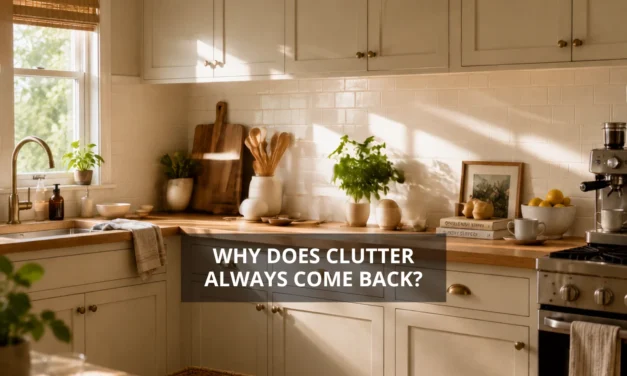 Why Clutter Comes Back Again (And How to Stop It)