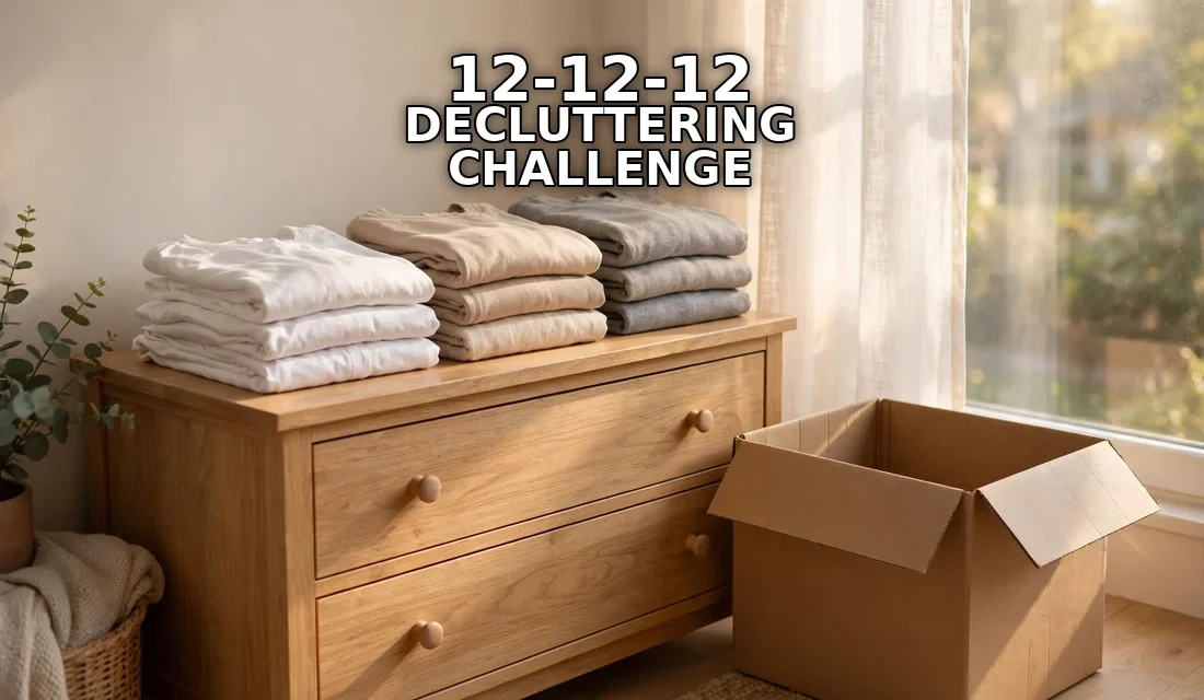 12-12-12 Decluttering Challenge: The Simple Rule That Actually Works
