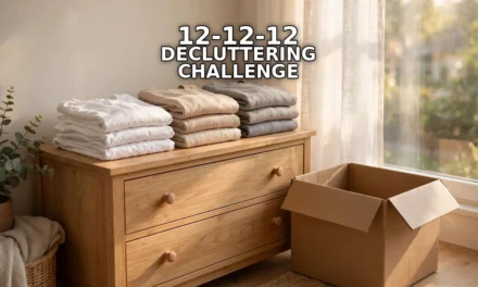12-12-12 Decluttering Challenge: The Simple Rule That Actually Works