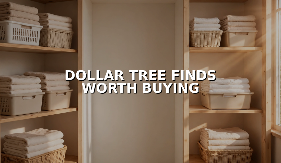 15 Dollar Tree Organizing Finds Worth Buying (and 6 to Skip)