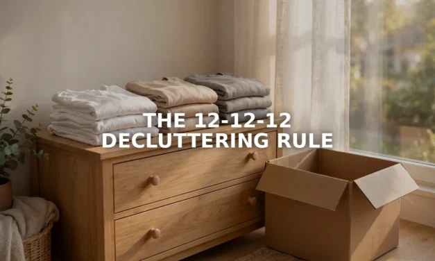 12-12-12 Decluttering Challenge: The Simple Rule That Actually Works